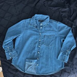 Banana Republic Light Blue Denim Shirt